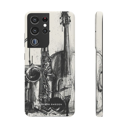 Jazz Instrument Line Symphony Samsung S21 - Slim Phone Case