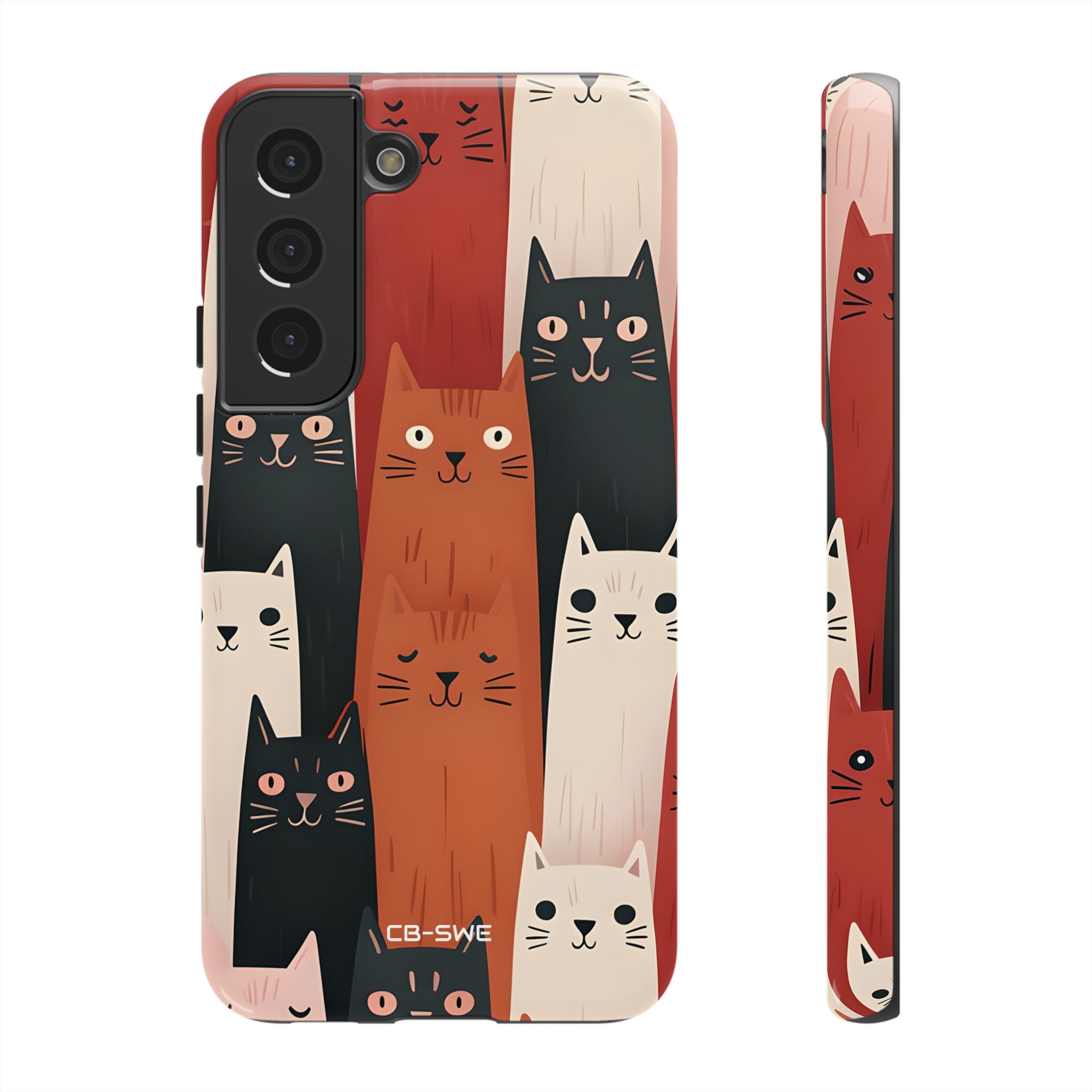 Whimsical Cat Assembly - Samsung Case