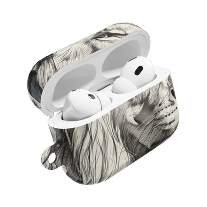 Lion Whisper Gray - AirPods Case