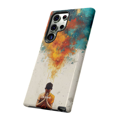 Monk Embracing Enlightenment - Samsung Case