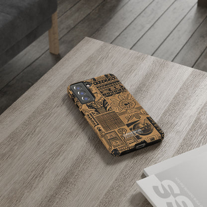 Tribal Echo Faces  Samsung S21 - Tough