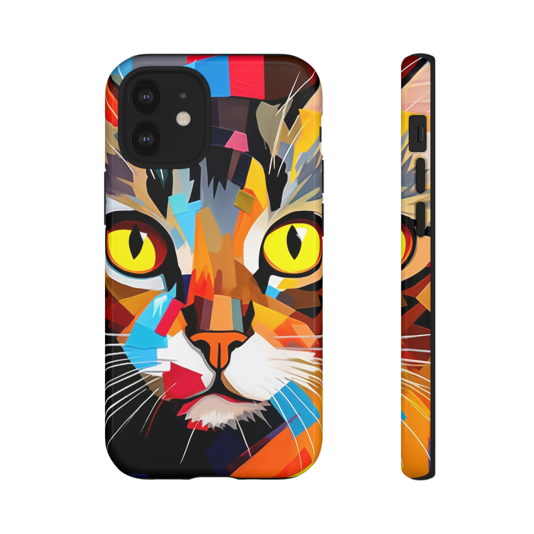 Abstract Kitty Palette Samsung Case (Protective)