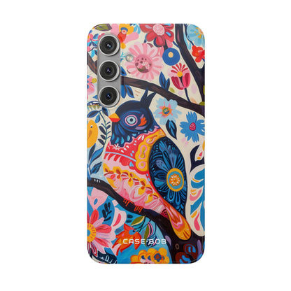 Owl Bloom Samsung S24 Plus Case - Soft