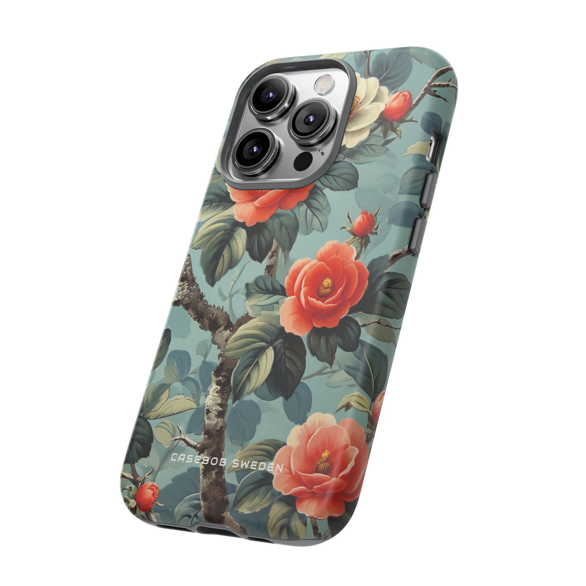 Vintage Floral Romance iPhone 14 - Tough Phone Case