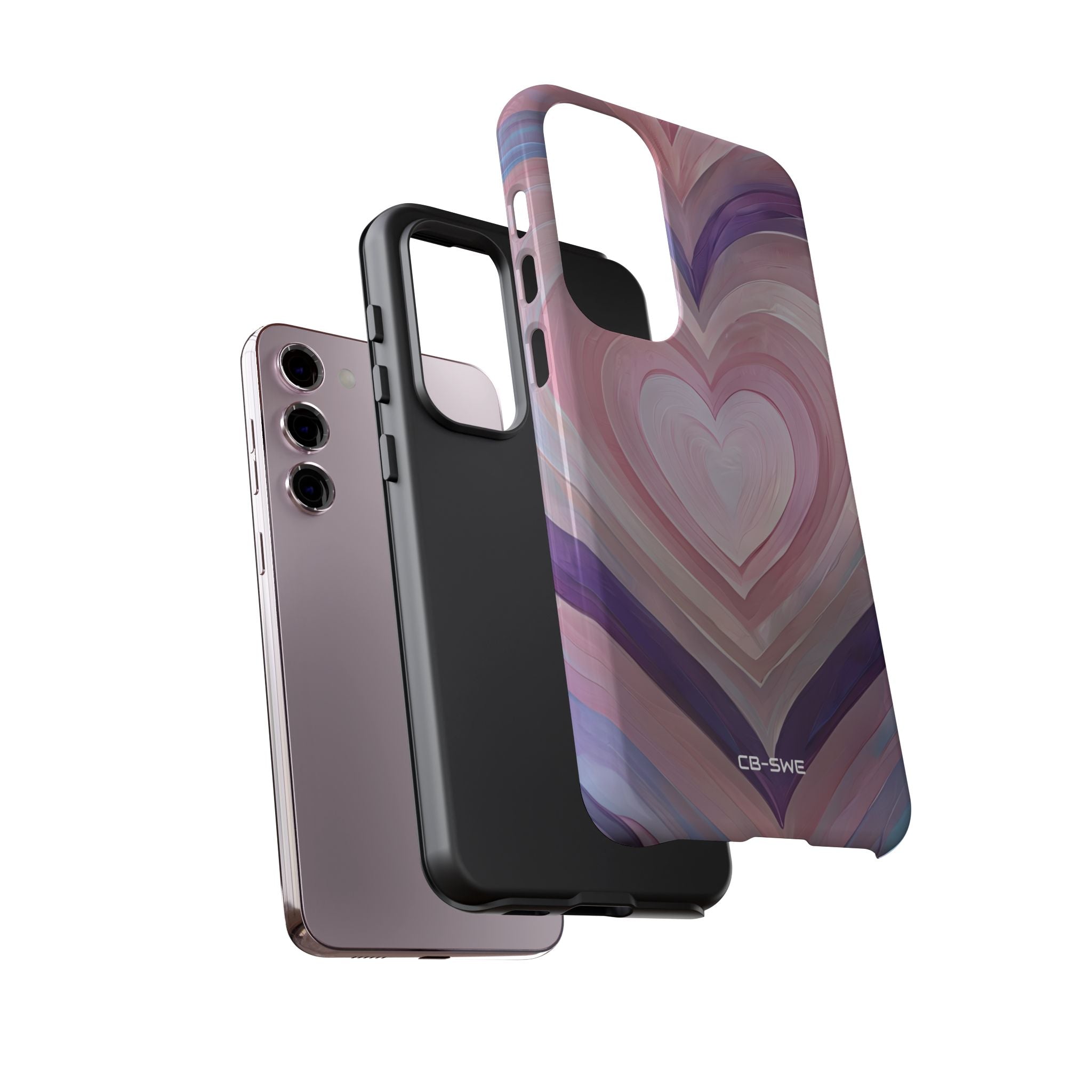 Impressionistic Heart Layers - Samsung Case