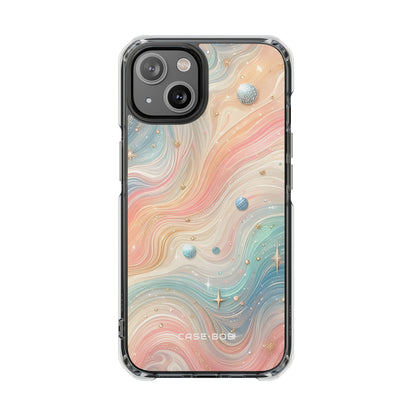 Iridescent Swirls iPhone 14 Case - Impact