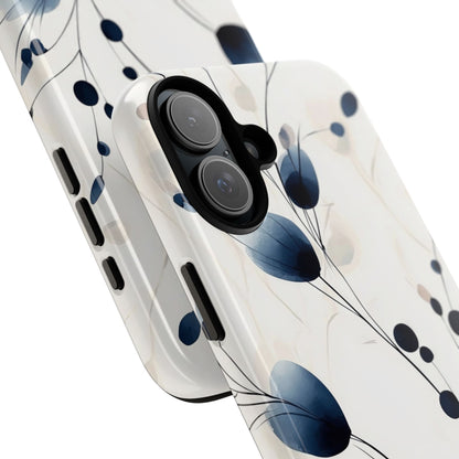 Floral Harmony Blue - iPhone Case