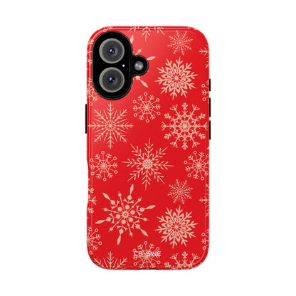 Snowflakes Dance Bright - iPhone Case