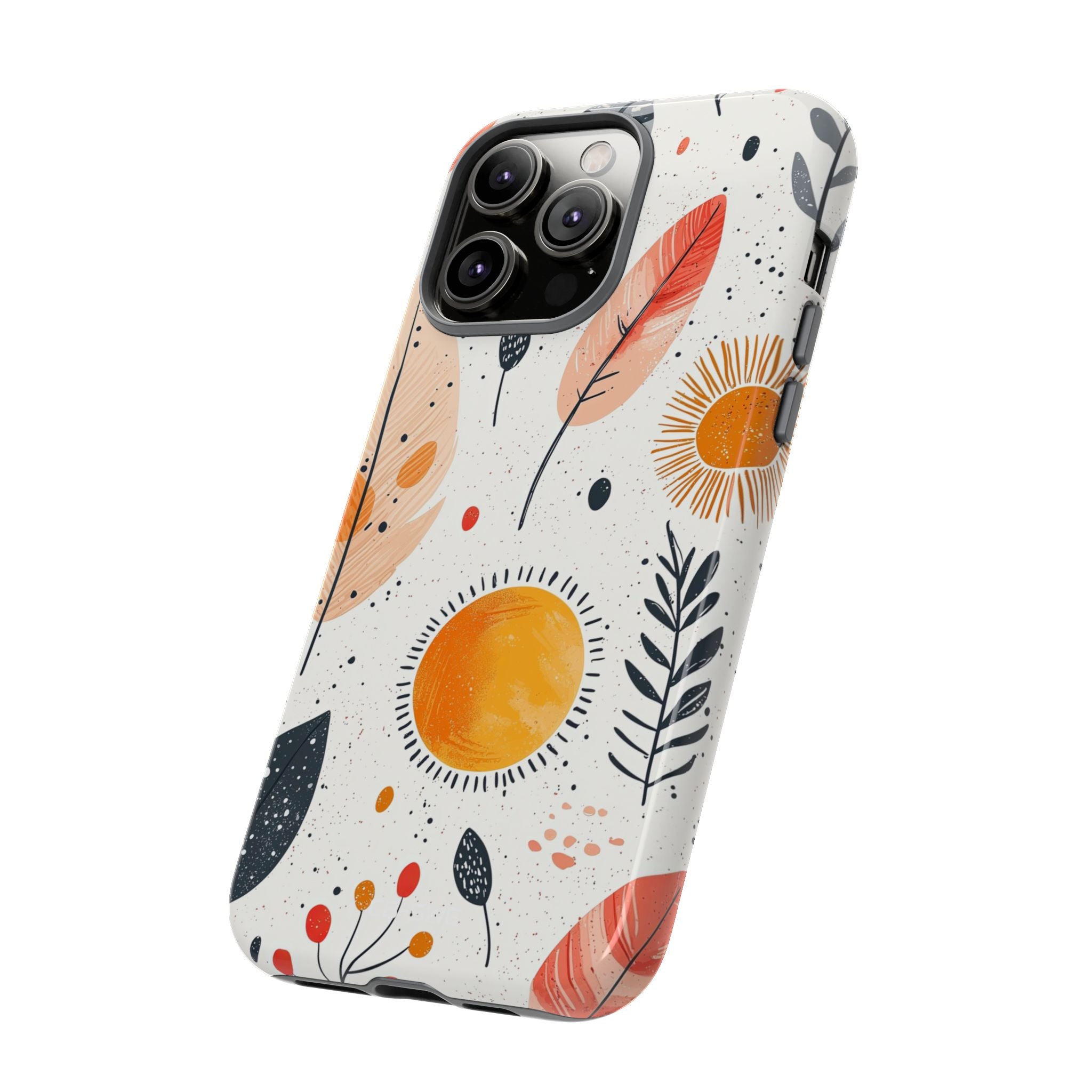 Sunlight Kisses Leaves - iPhone Case