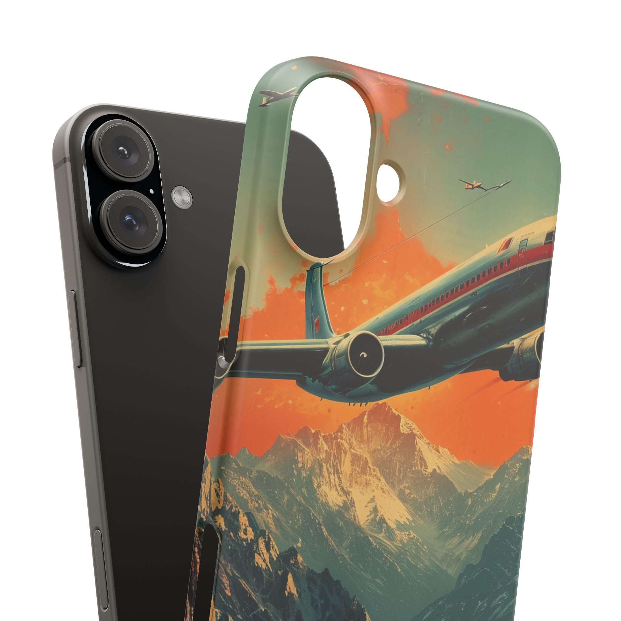 Vintage Skyward Adventure iPhone 16 - Slim Phone Case