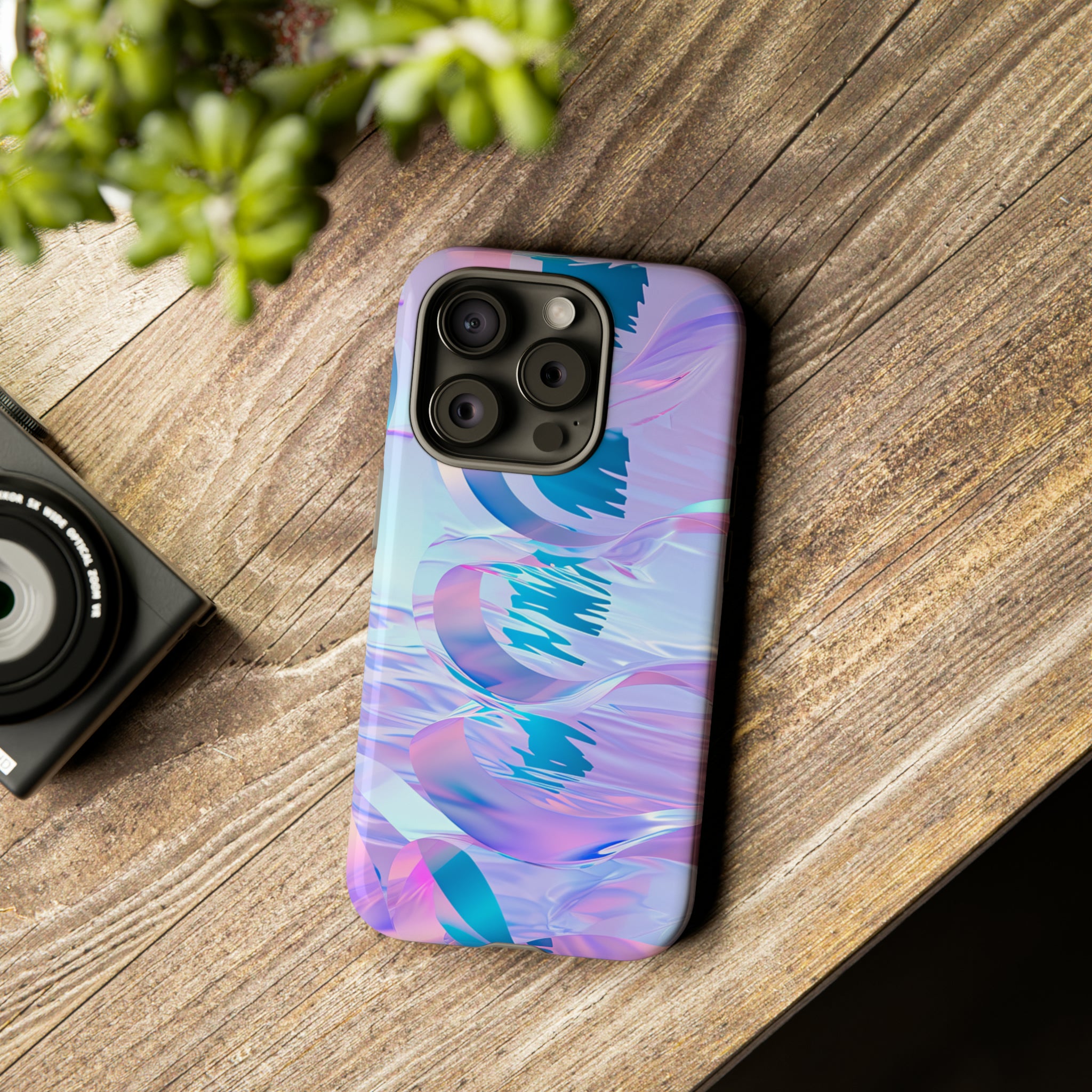 VR Dreamscape: Virtual Gradient - Protective Phone Case