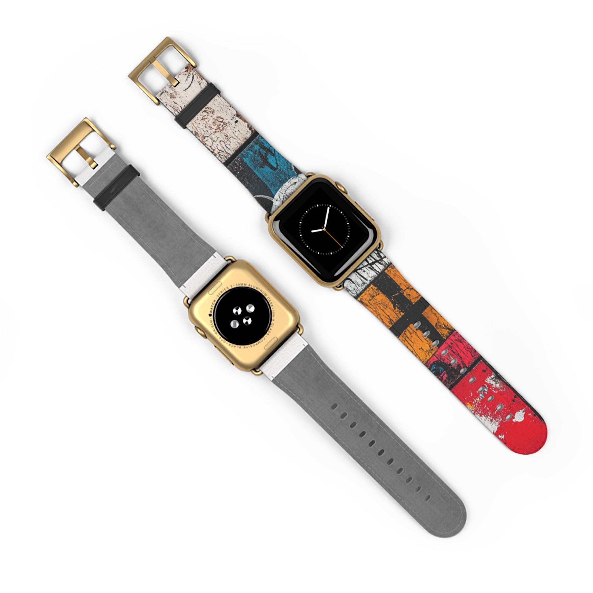 White Orb Graffiti - Watch Band