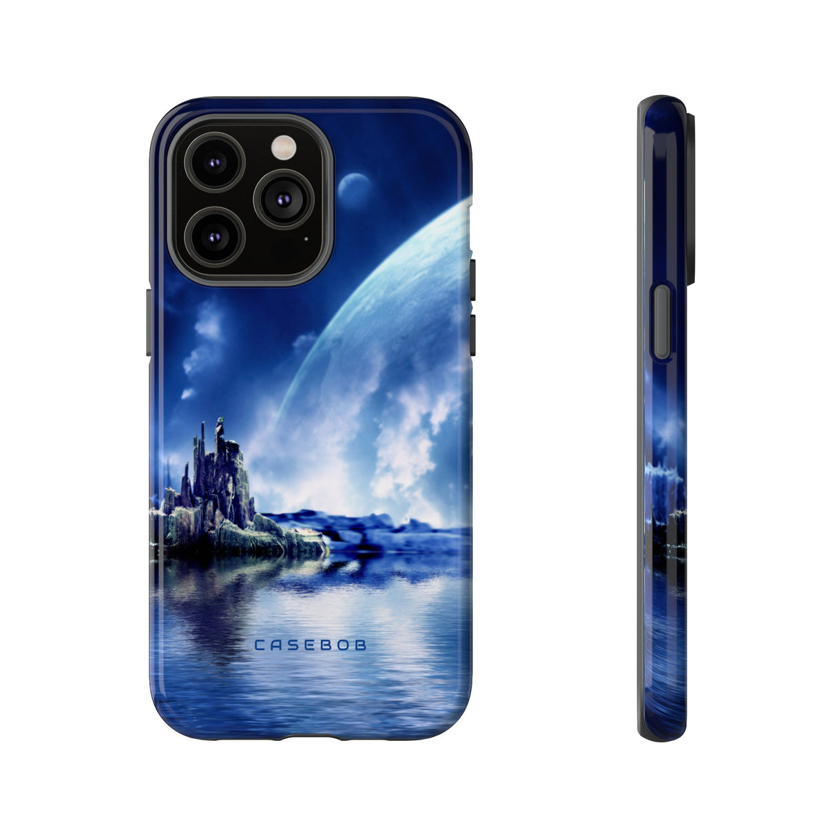 Landscape in fantasy planet - Protective Phone Case