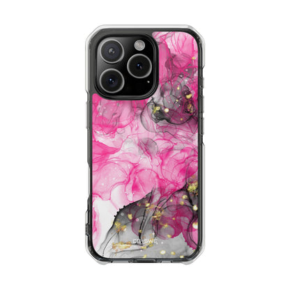 Vibrant Pink Swirls iPhone Case - Impact