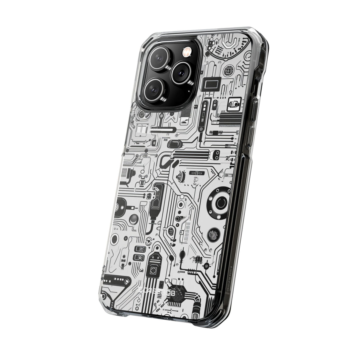 Circuit Innovation - Phone Case for iPhone (Clear Impact - Magnetic)