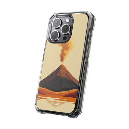Volcano Erupts Brightly iPhone Case - Impact