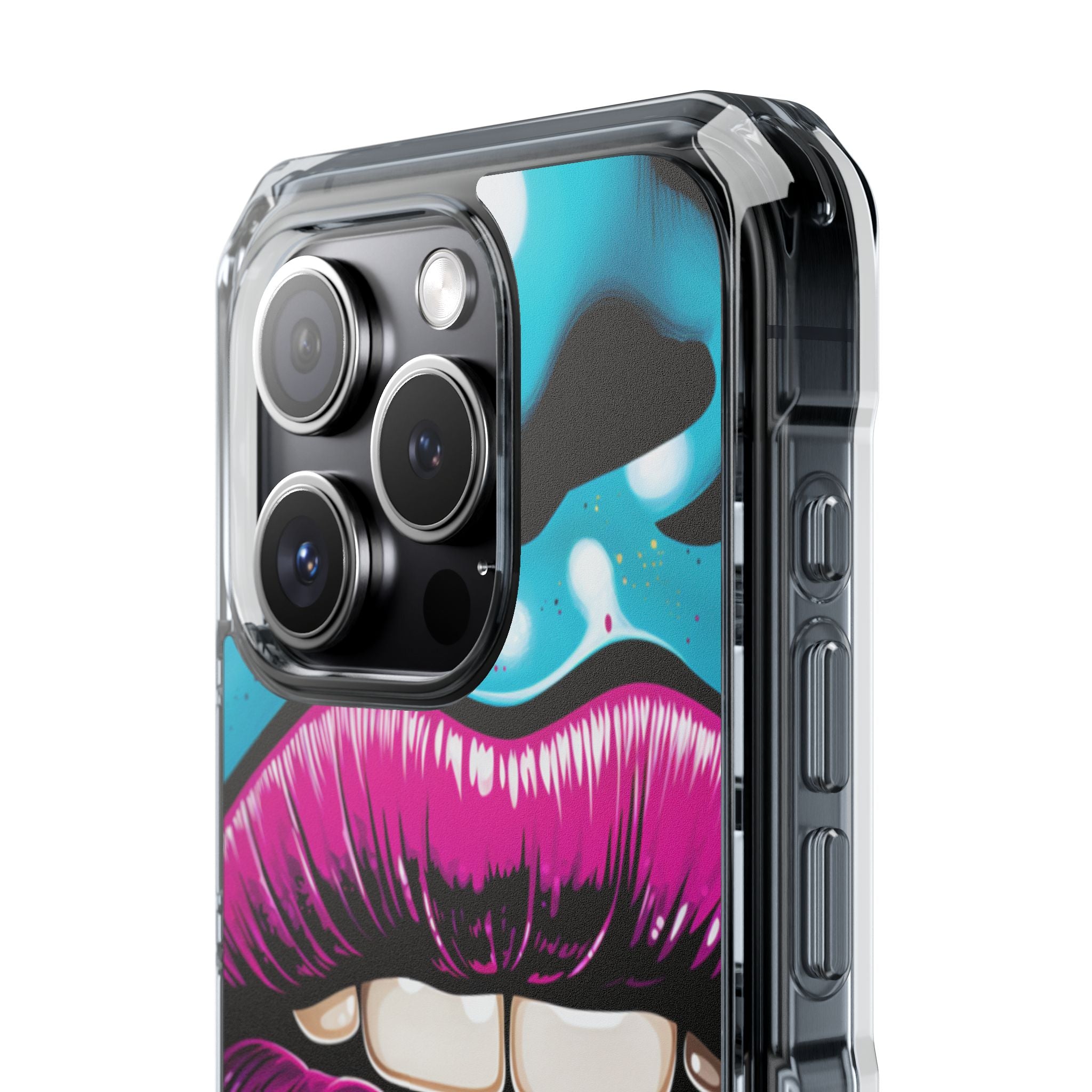 Vivid Lips Contrast iPhone Case - Impact