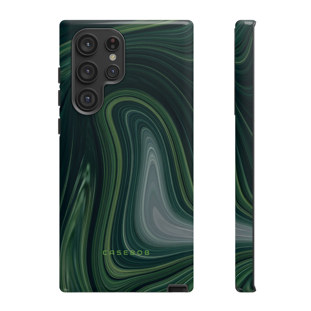 Green Marble - Protective Phone Case