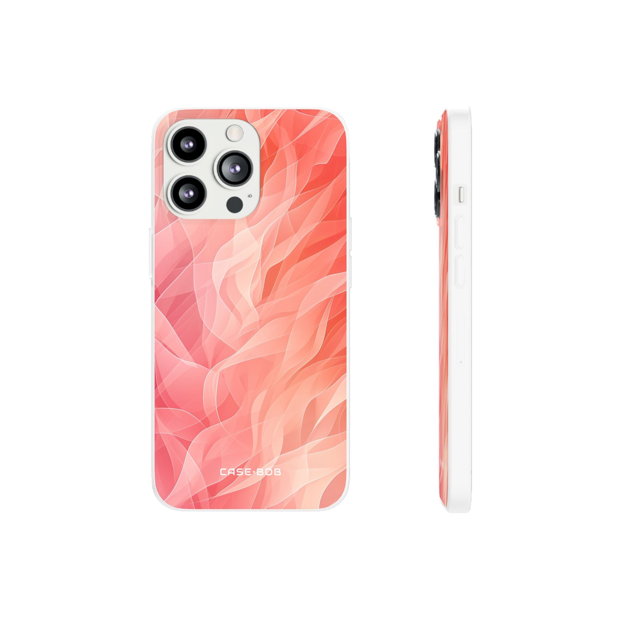 Peach Wave Drift iPhone 13 Pro - Soft