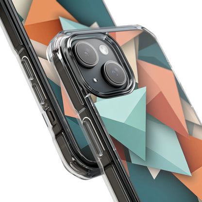 Geometric Color Harmony iPhone Case - Impact