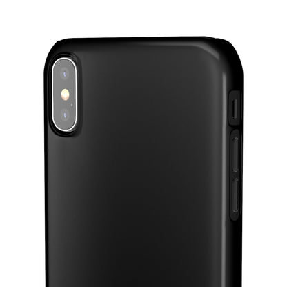 Black  iPhone X - Slim Phone Case