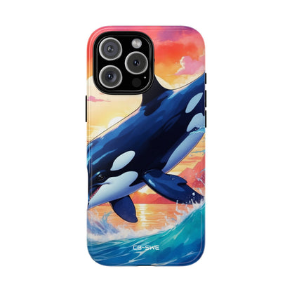 Orca Leaps Joyfully - iPhone Case