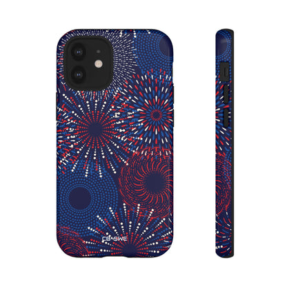 Fireworks Burst Bright - iPhone Case