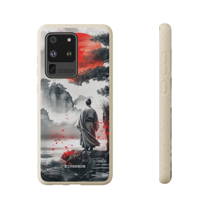 Serene Samurai Sunrise | Biodegradable Phone Case