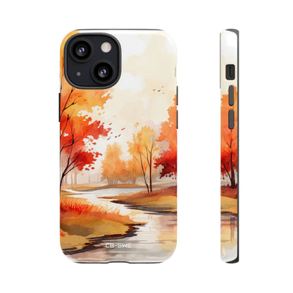 Autumn Leaves Dance - iPhone Case