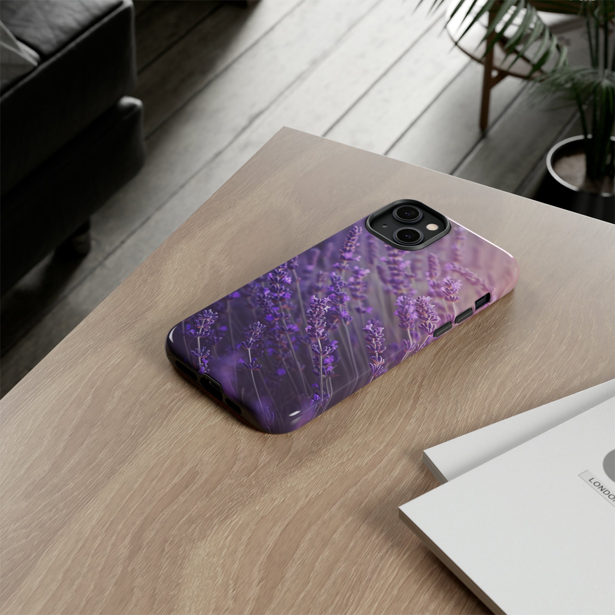 Lavender to Violet Shift - Protective Phone Case