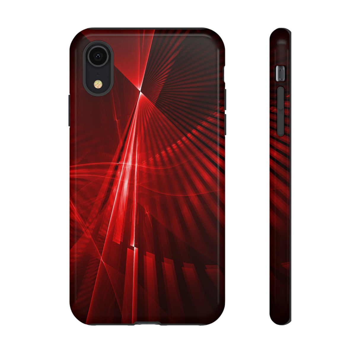 Red Disco Lights - Protective Phone Case