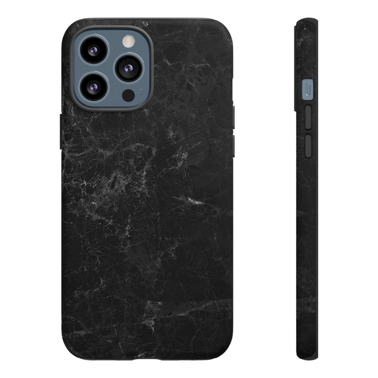 Black Marble - Protective Phone Case