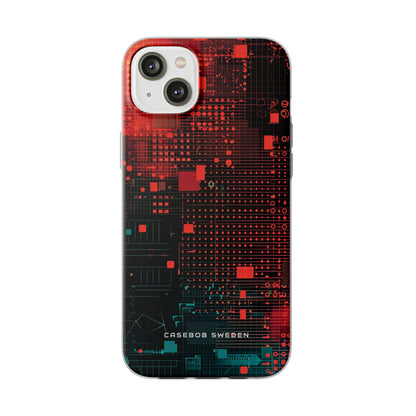 Gradient CyberFlux iPhone 14 - Flexi Phone Case