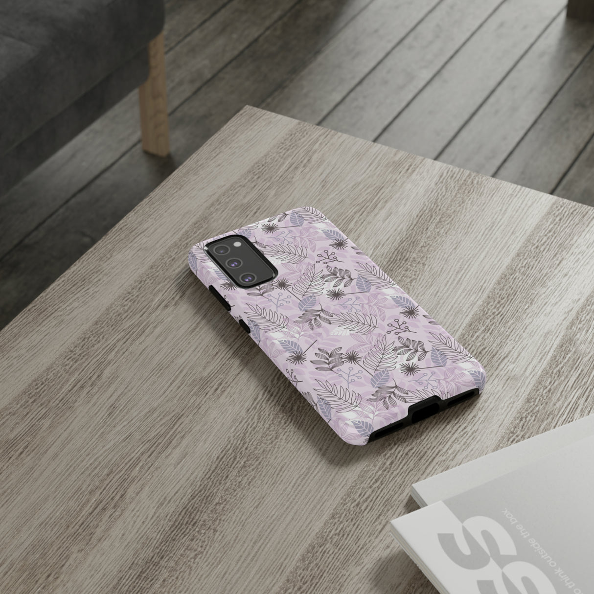 Purple Leaf - Protective Phone Case