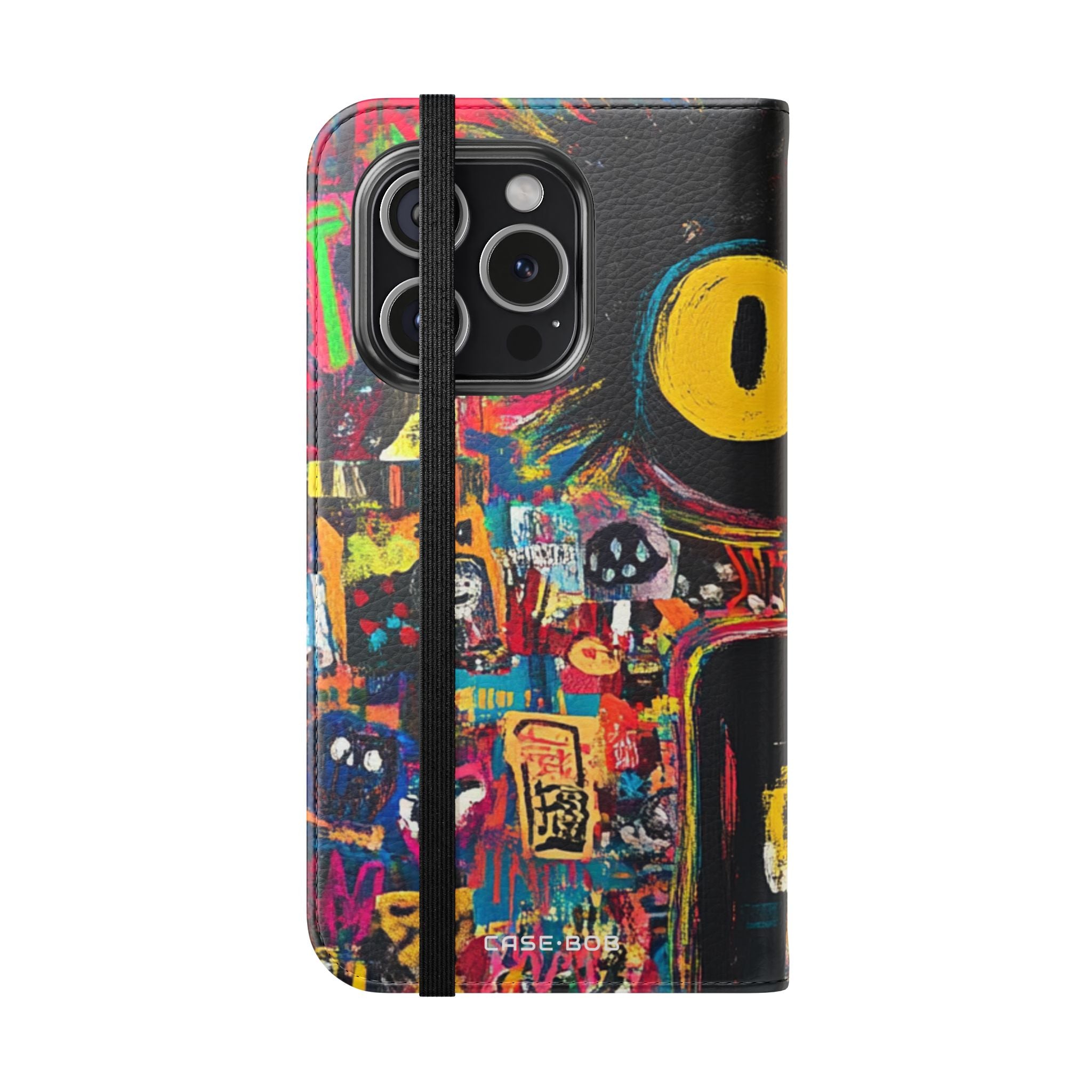 Yellow Eyes - iPhone 15 Pro Case - Wallet