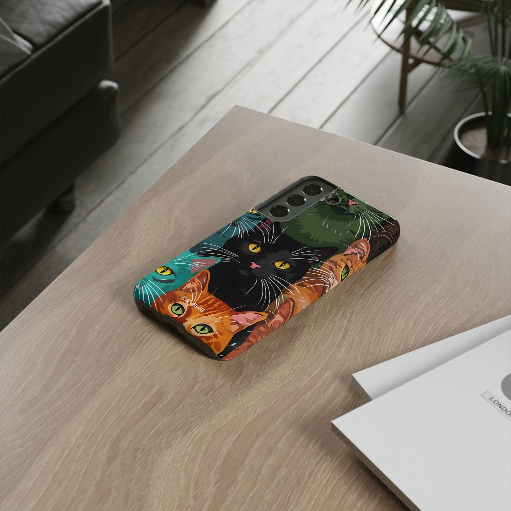 Colorful Cat Charisma - Samsung Case