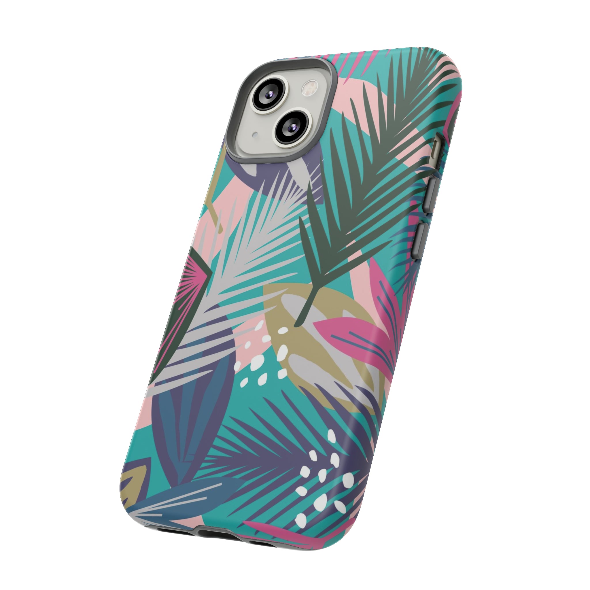 Tropical Leaf Loki - Protective Phone Case