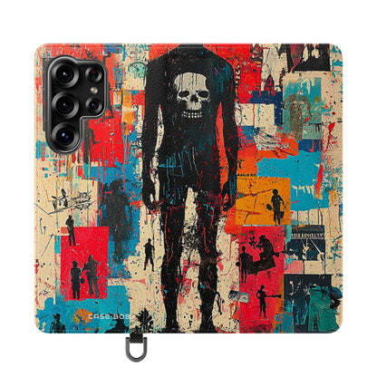 Skull Shadow - Samsung S25 Ultra Case - Wallet