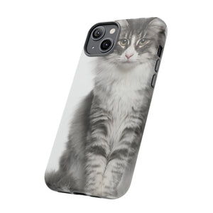 Forest Cat - Protective Phone Case