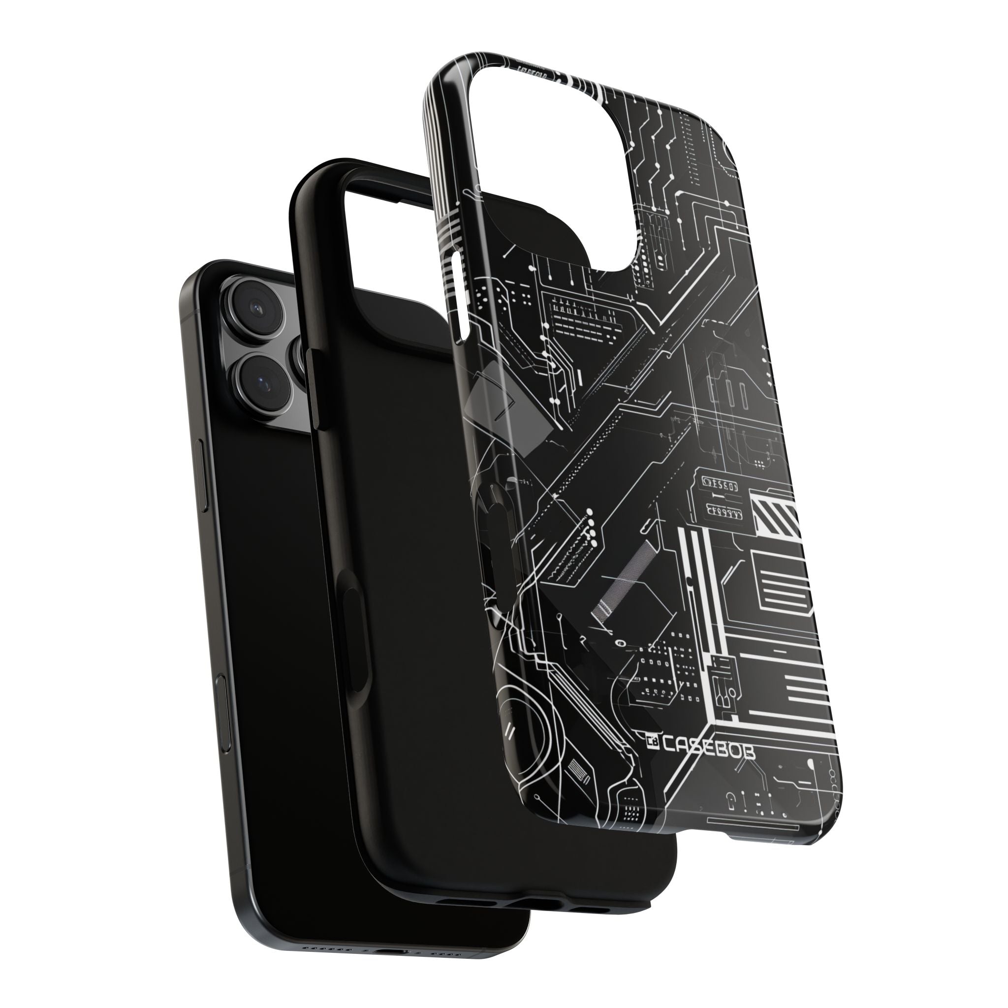 Circuitry Elegance: Futuristic Precision - for iPhone 16