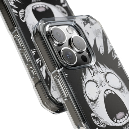 Screaming Stripes iPhone 16 Pro Case - Impact