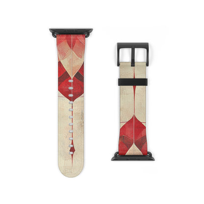 Crimson Bloom - Watch Band