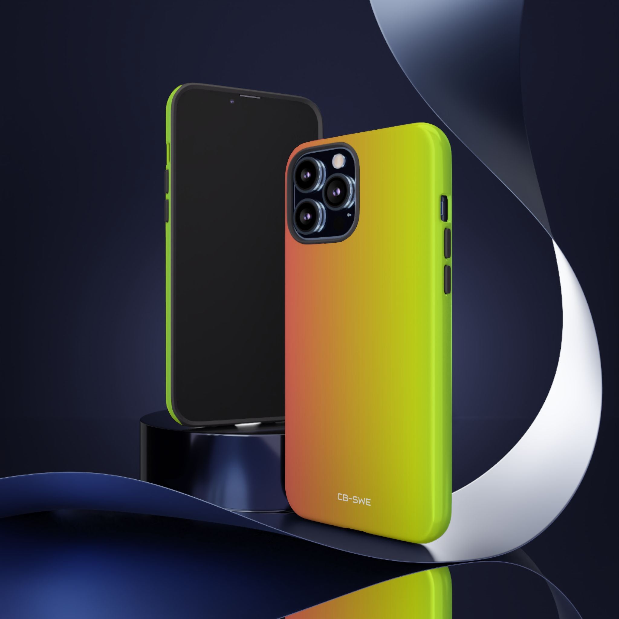 Serenity Gradient Flow - iPhone Case