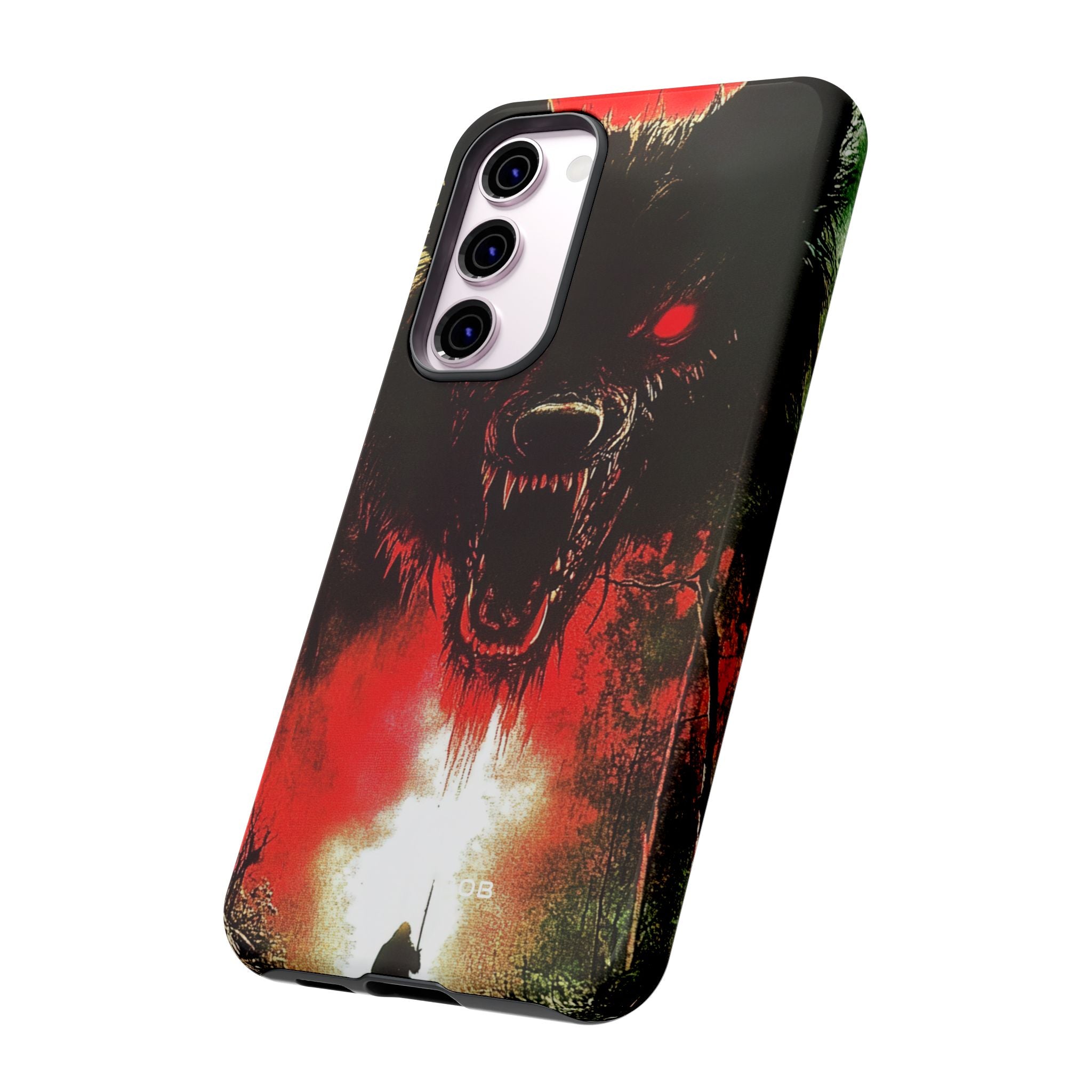 Crimson Wolf Samsung S23 Plus Case - Tough