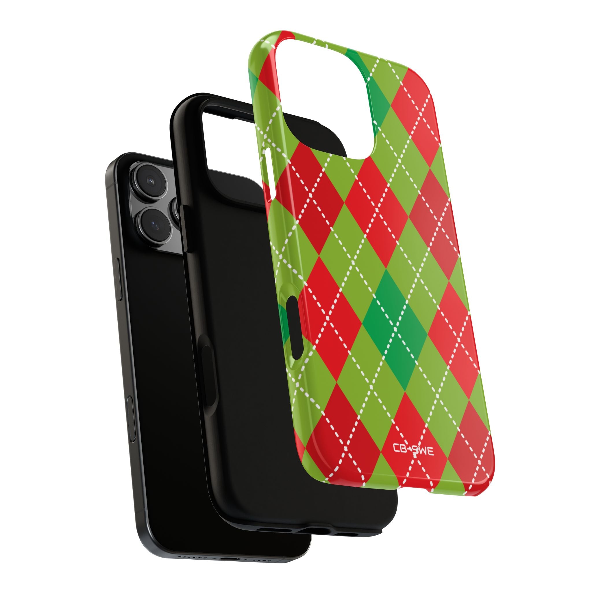 Diamond Shapes Dance - iPhone Case