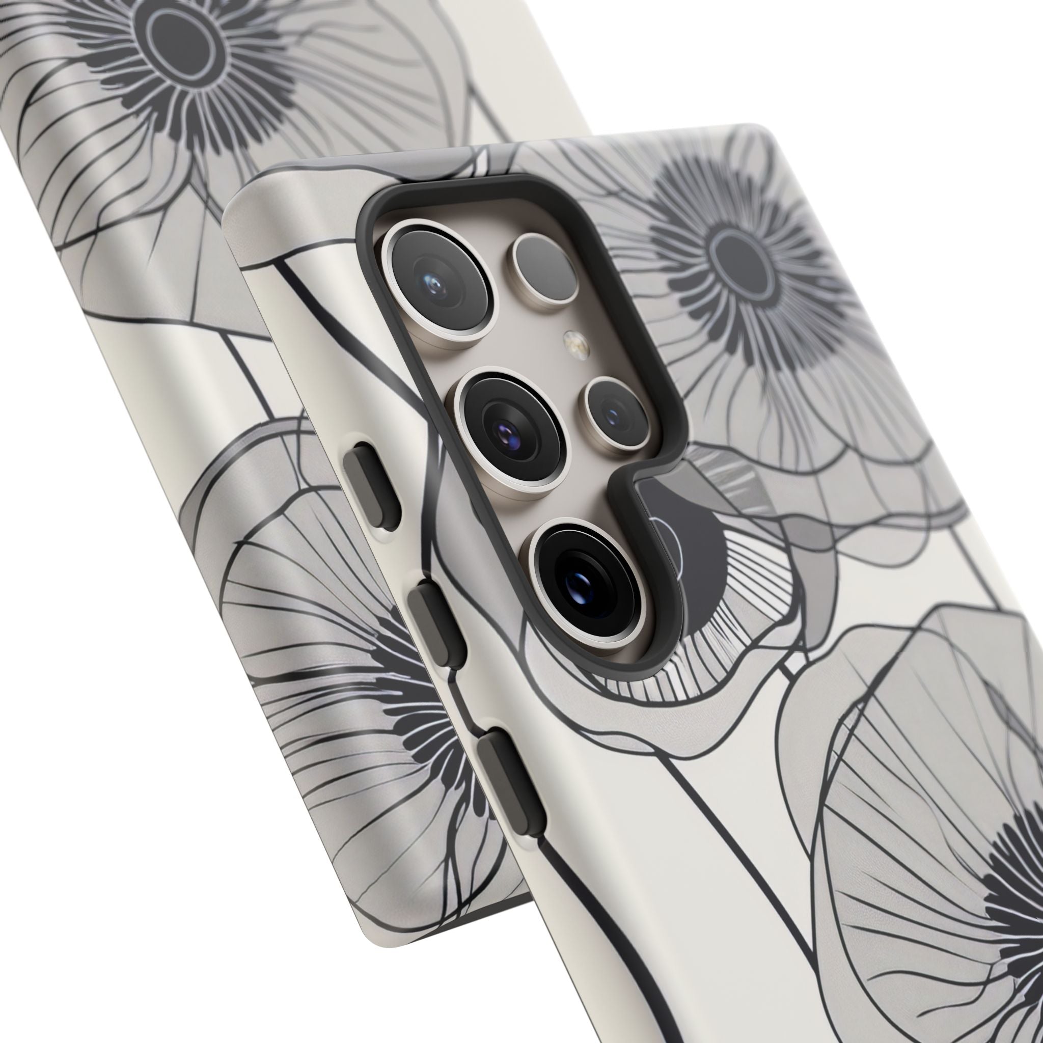 Modern Minimalist Flowers Samsung S24 - Tough Phone Case