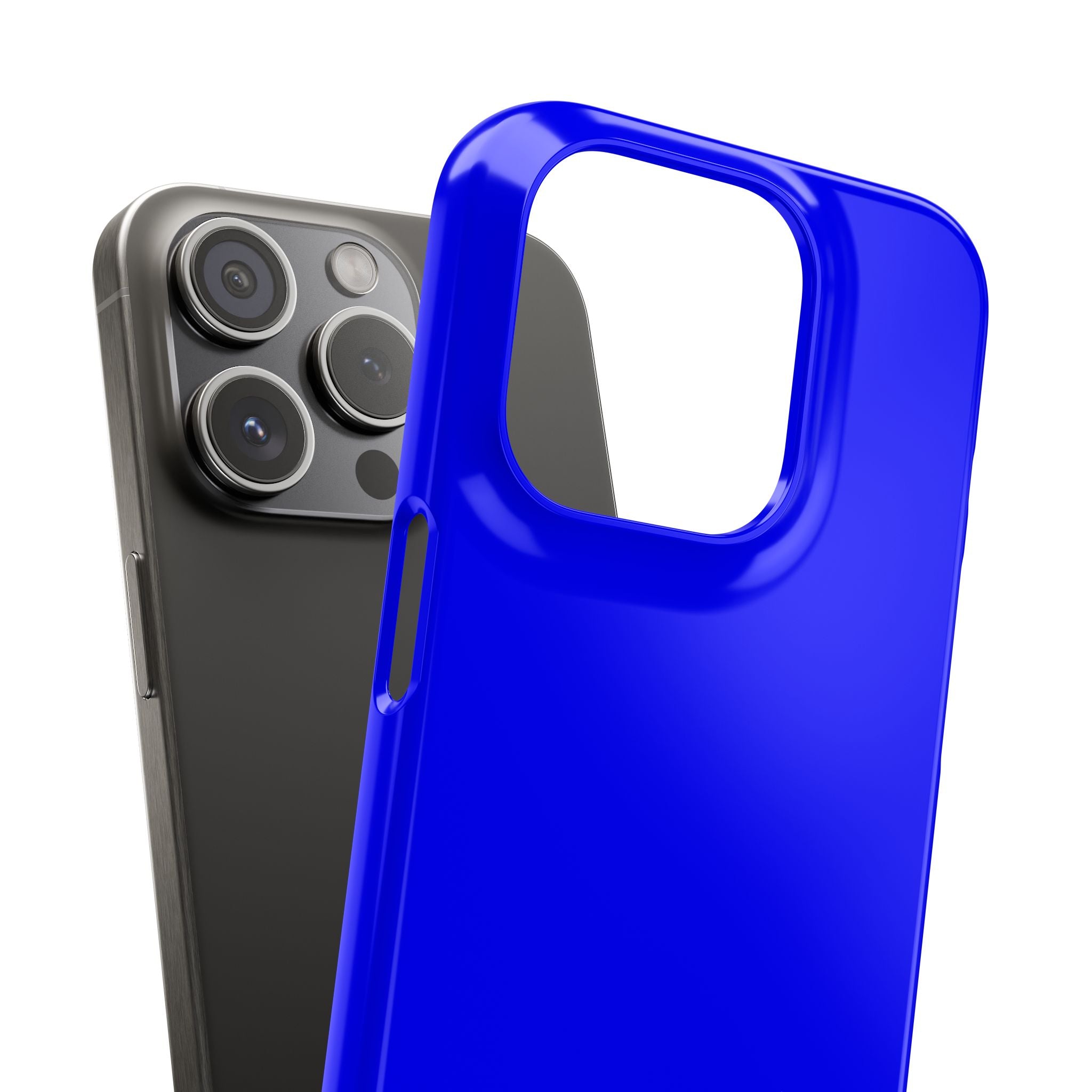 Blue iPhone 15 - Slim Phone Case