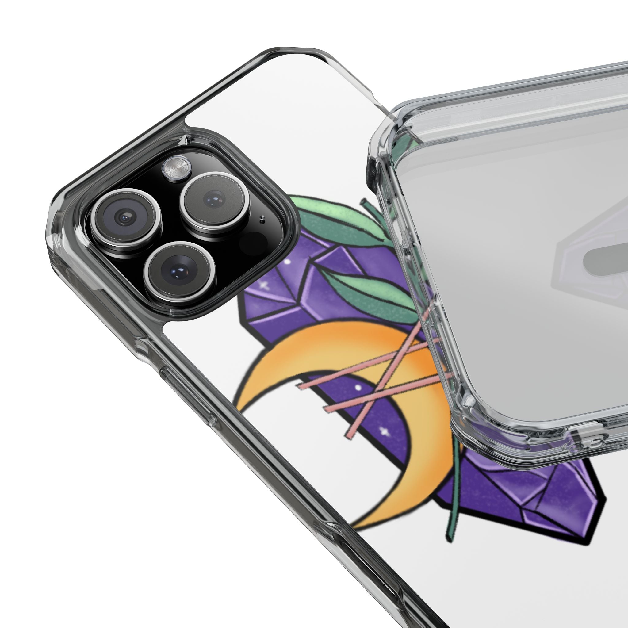 Mystical Moon Crystal iPhone Case - Impact