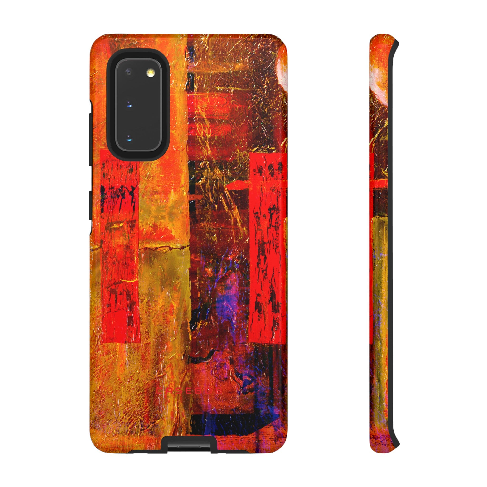 Red Oil Painting - Protective Phone Case