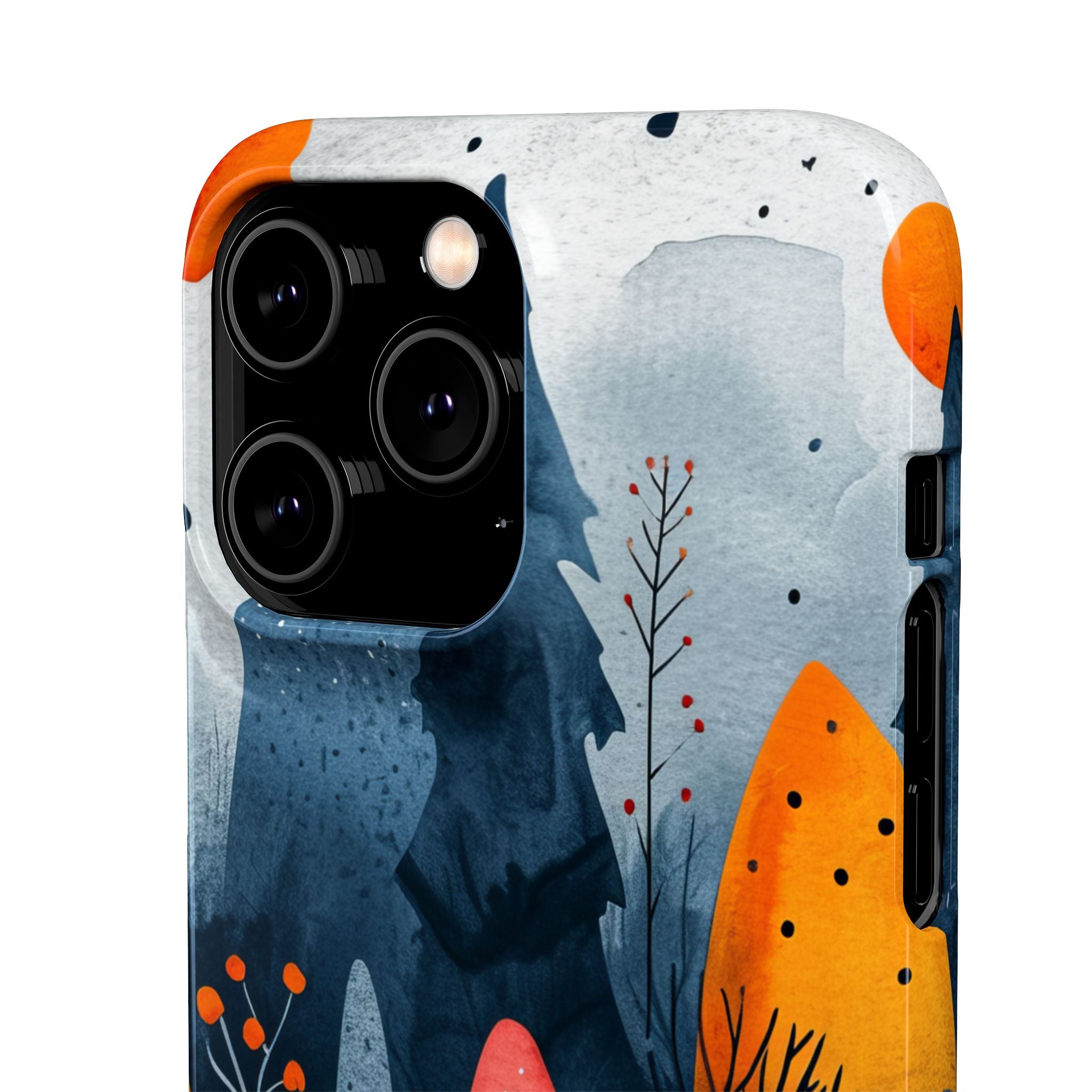 Whimsical Nature - Slim iPhone 14 Phone Case